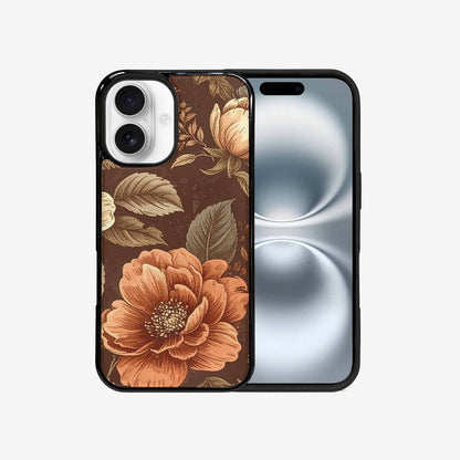 iPhone 16 Case — Vintage Botanical Art Pattern, Original Design Phone Case
