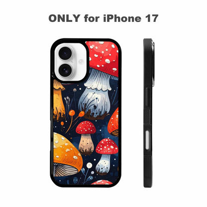 iPhone 17 Case — Vivid Winter Mushroom Cartoon Cute, Original Design Phone Case