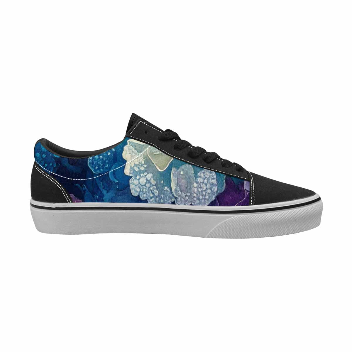 MEN'S Fish Scale Coral Canvas Lace-Up Cottagecore Shoes