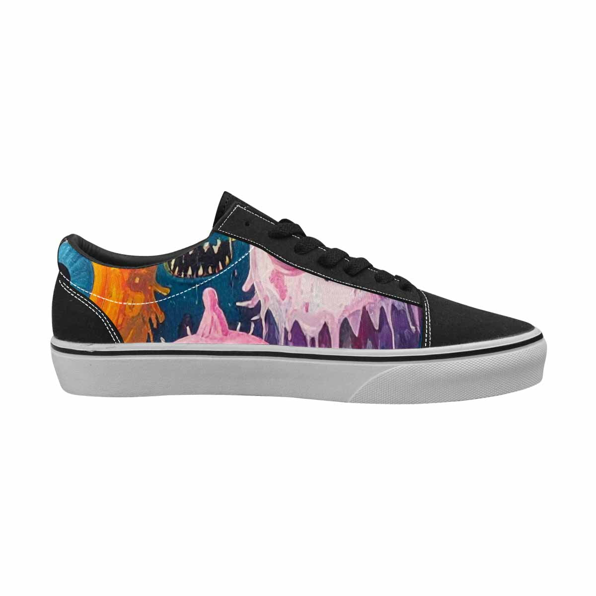 WOMEN'S Multi Lace-Up Canvas Dreamlike Custom Shoes