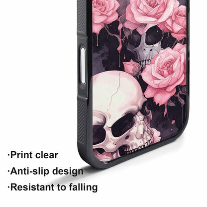 iPhone 17 Pro Max Case — Skull Dark Art Gothic Print Gothic, Original Design Phone Case