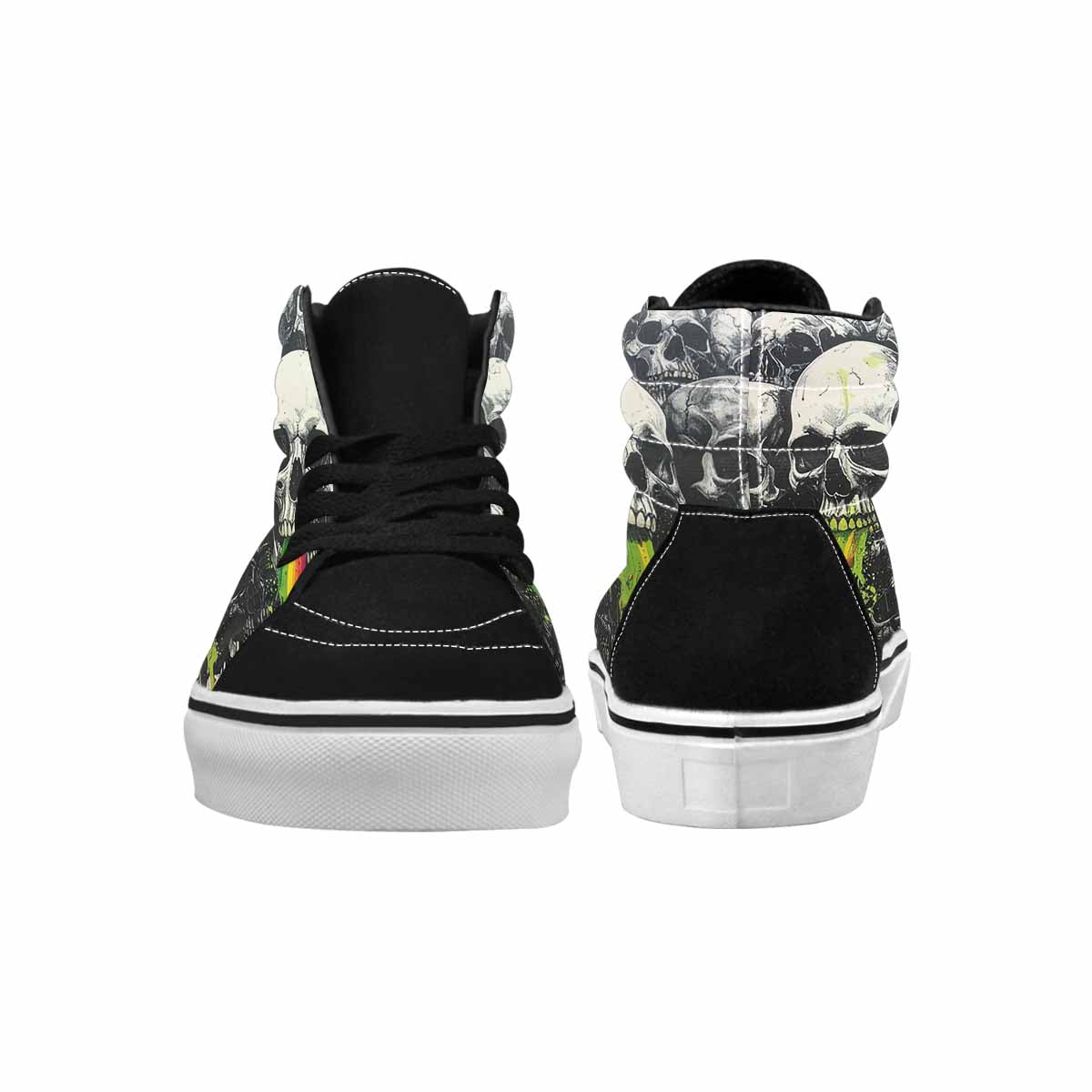 MEN'S Rainbow From Skull S High Top Canvas Dreamcore Shoes