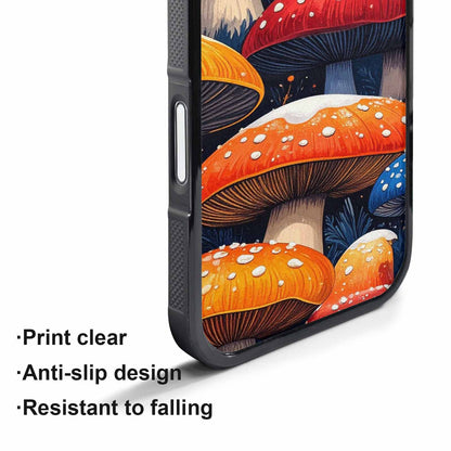iPhone 17 Pro Max Case — Vivid Winter Mushroom Cartoon Cute, Custom Phone Case