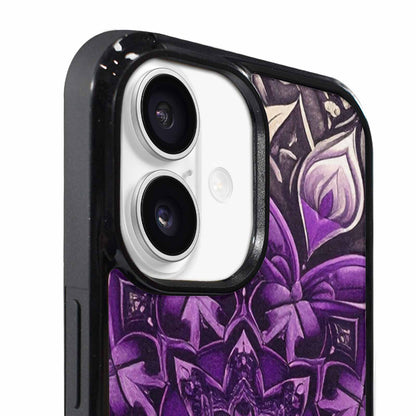 iPhone 17 Case — Small Mandala Pattern, Randomly Floral, Original Design Phone Case