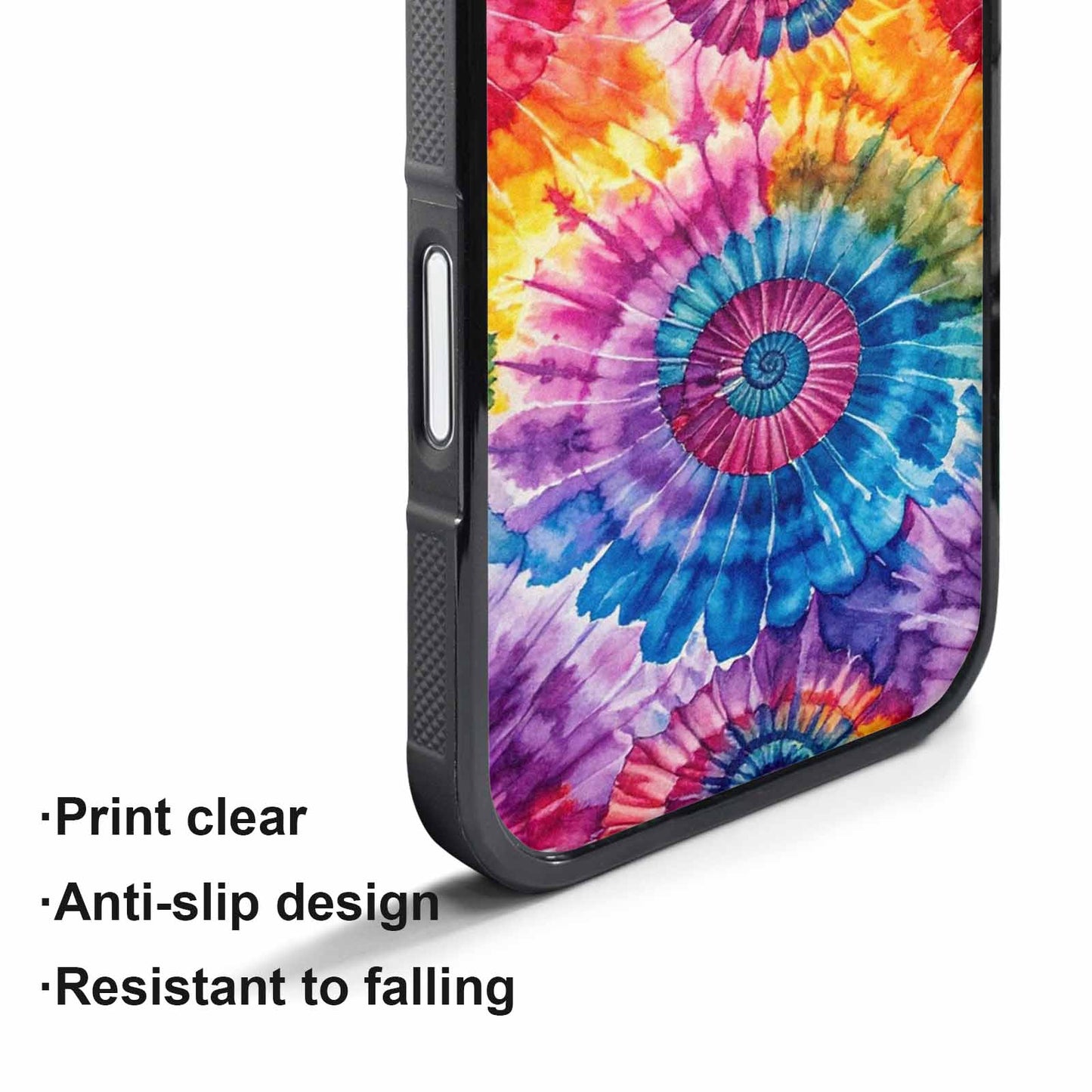 iPhone 17 Pro Max Case — Small Tie Dye Swirl Tie Dye, Unique Phone Case Design