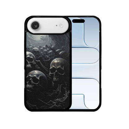 iPhone 17 Air Case — Skull Dark Art Gothic Print Gothic, Custom Printed Phone Case