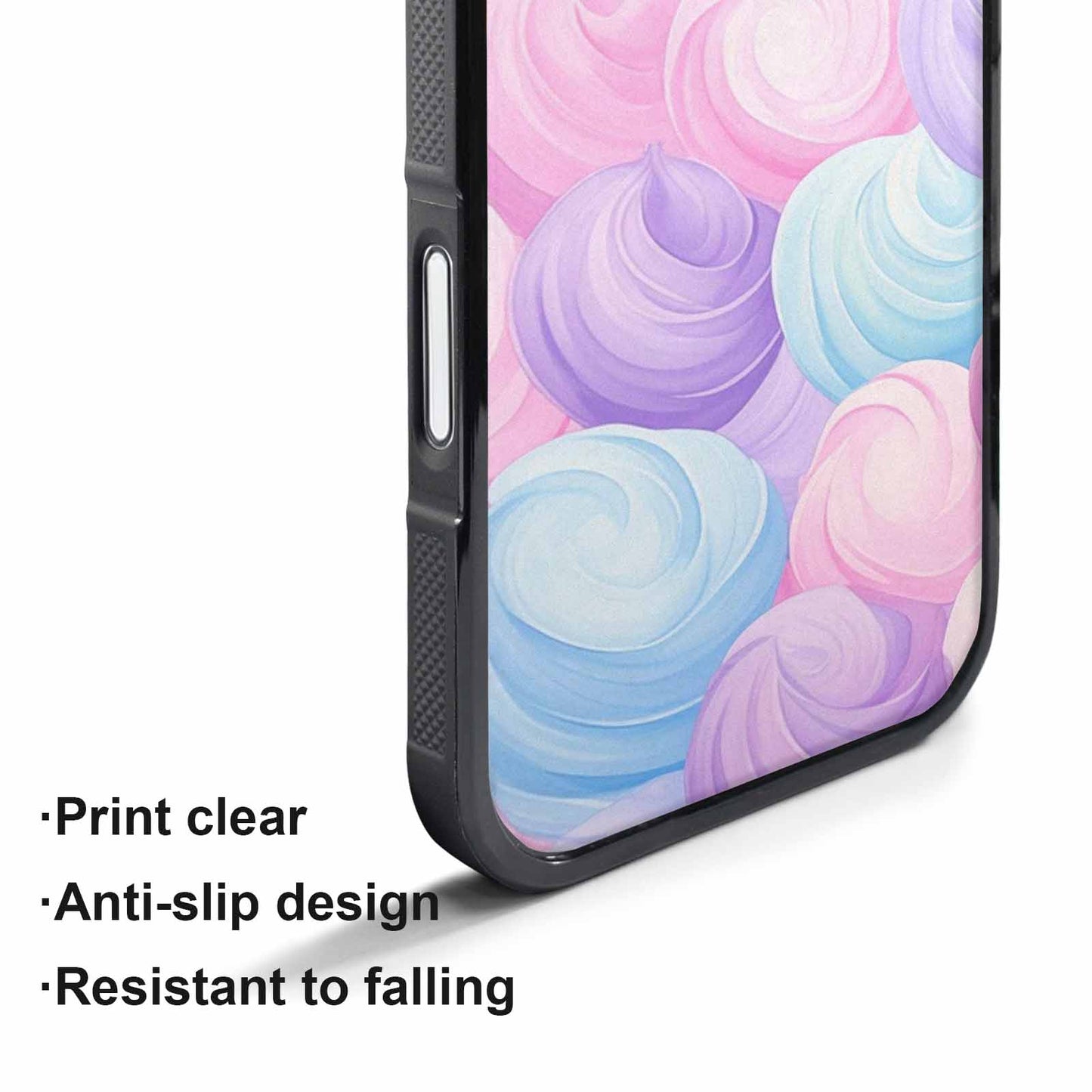 iPhone 17 Pro Case — Tie Dye Pastel Dream Blended Tie, Custom Printed Phone Case