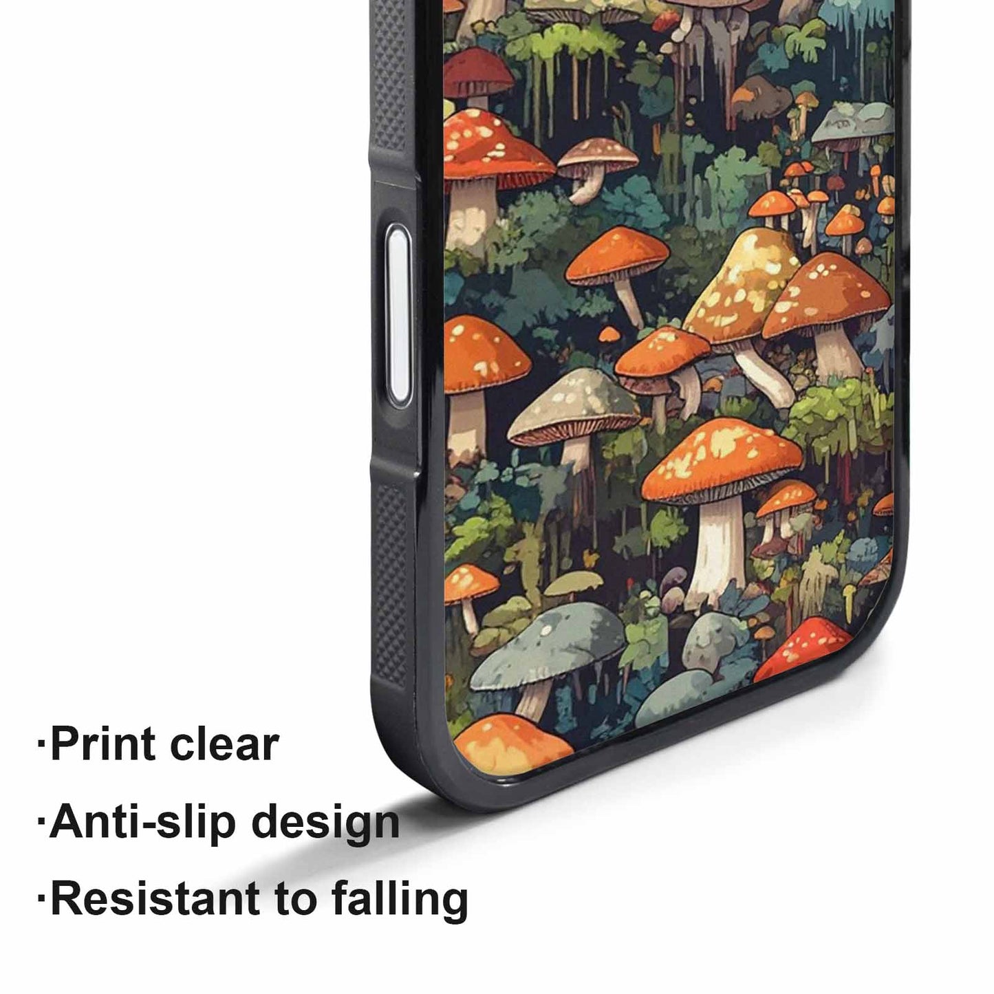 iPhone 17 Pro Case — Mushrooms Camomushrooms Patter Ojg Camo, Customized Protective Case