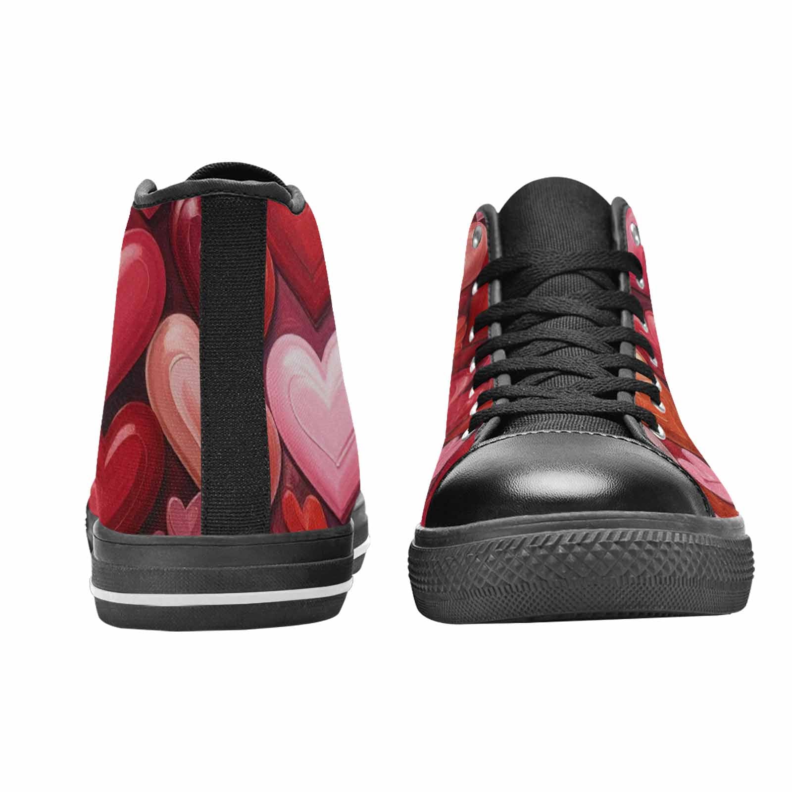 MEN'S No Words Or High Top Canvas Cottagecore Custom Sneakers
