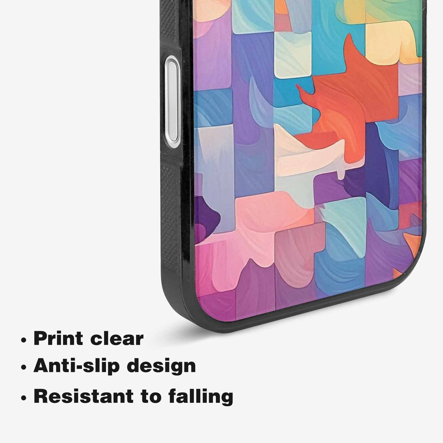 iPhone 16 Case — Color Gradient Fade Pattern Hundreds Of, Custom Phone Case
