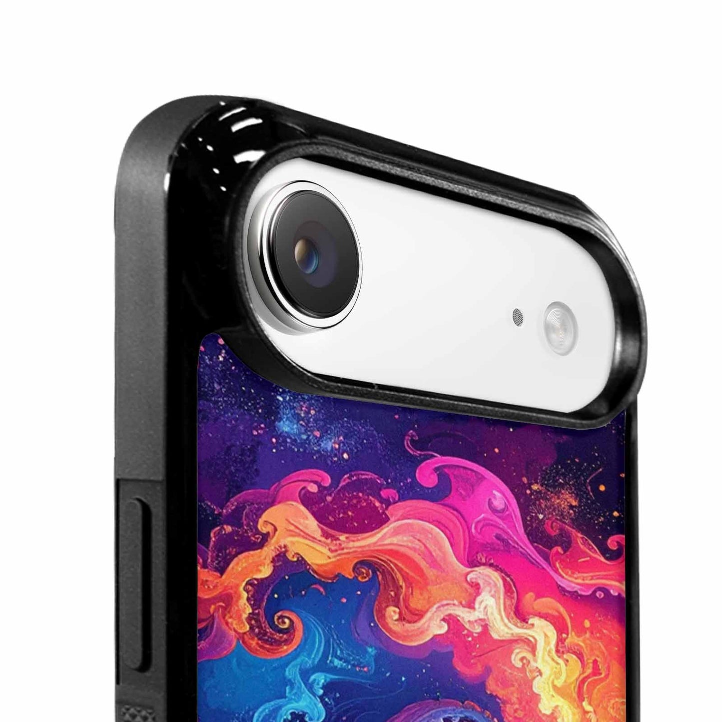 iPhone 17 Air Case — Rose Galaxy Art Seamless Pattern Galaxy, Custom Phone Case