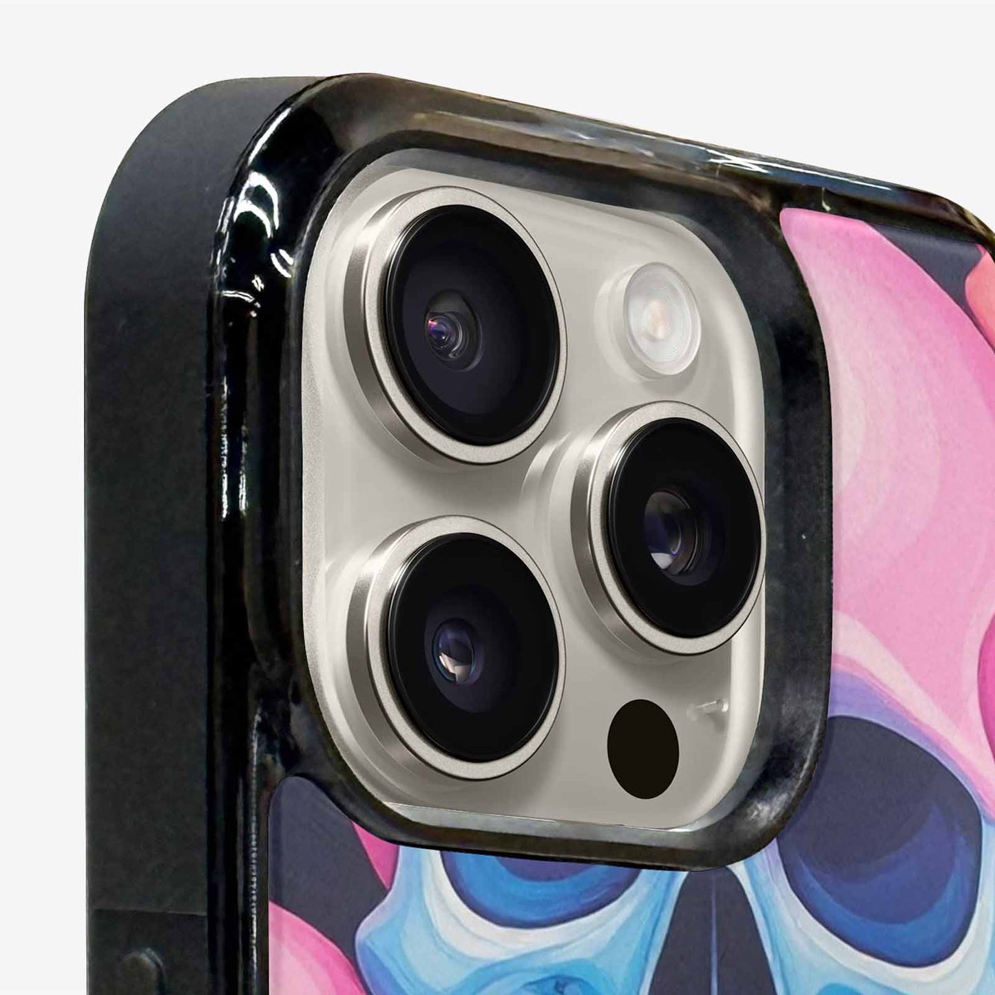 iPhone 16 Pro Max Case — Dripping Candy Skulls, Original Design Phone Case