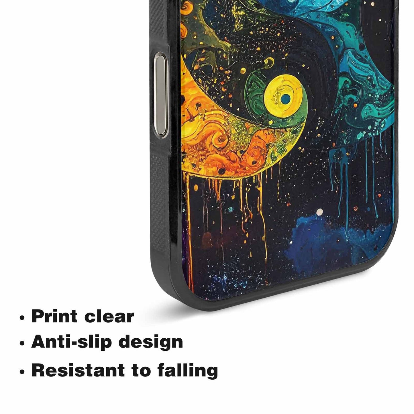 iPhone 16 Pro Max Case — Yin Yang Yin And Yang Symbol, Custom Phone Case