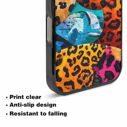 iPhone 16 Pro Max Case — Full Color Vibrant Animal Print Animal, Personalized Phone Case