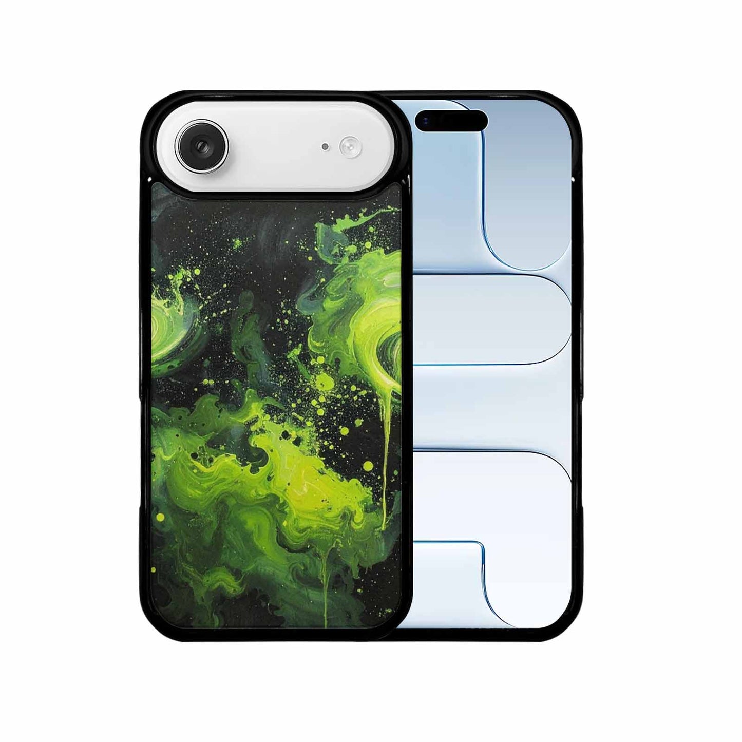 iPhone 17 Air Case — Seamless Repeating Pattern Of Overlapping Galaxy, Customized Protective Case