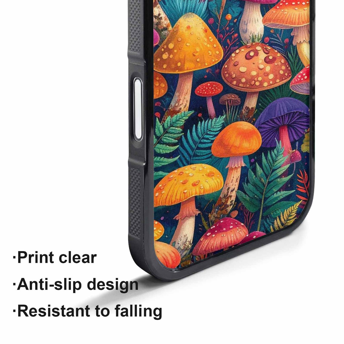 iPhone 17 Pro Max Case — Mushrooms Botanicalmushrooms P Npq Floral, Customized Protective Case