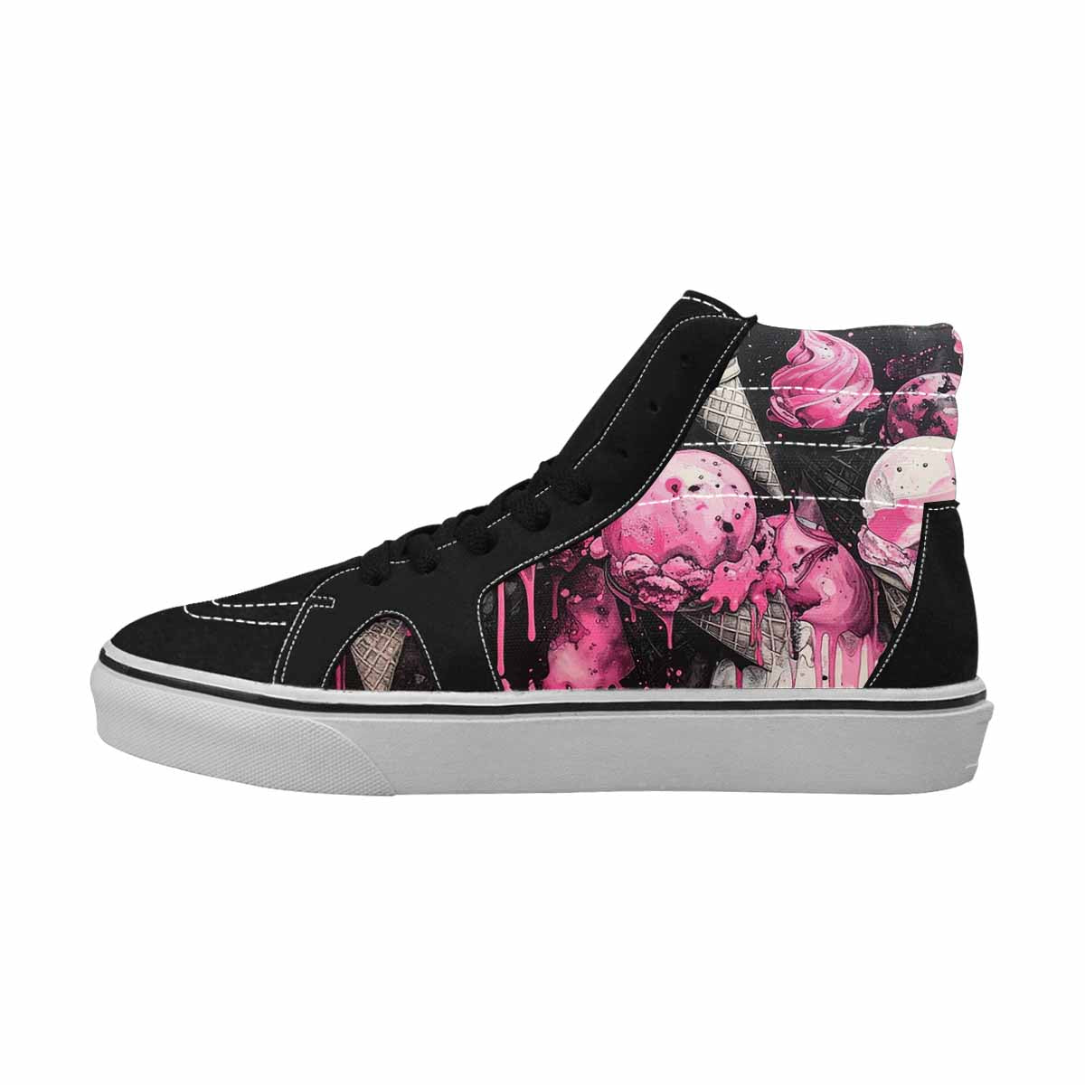 WOMEN'S Ice Cream Red Ink Motif Motifs 3 Ferion