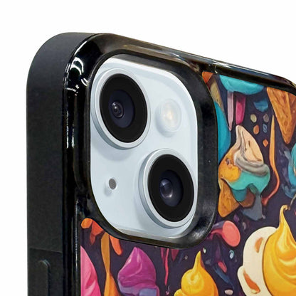 iPhone 15 Plus Case — Ice Cream Motif Ice Cream Motifs, Unique Phone Case Design