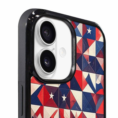 iPhone 17 Case — Small American Flag Stars Galaxy Space, Custom Art Phone Cover