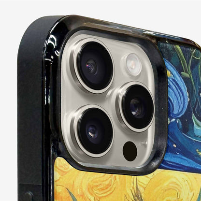 iPhone 16 Pro Max Case — Blend All Versions Together Melting Together, Custom Print Case Cover