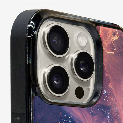 iPhone 16 Pro Max Case — Nebula Texture With Dense Star Cluster, Custom Phone Case