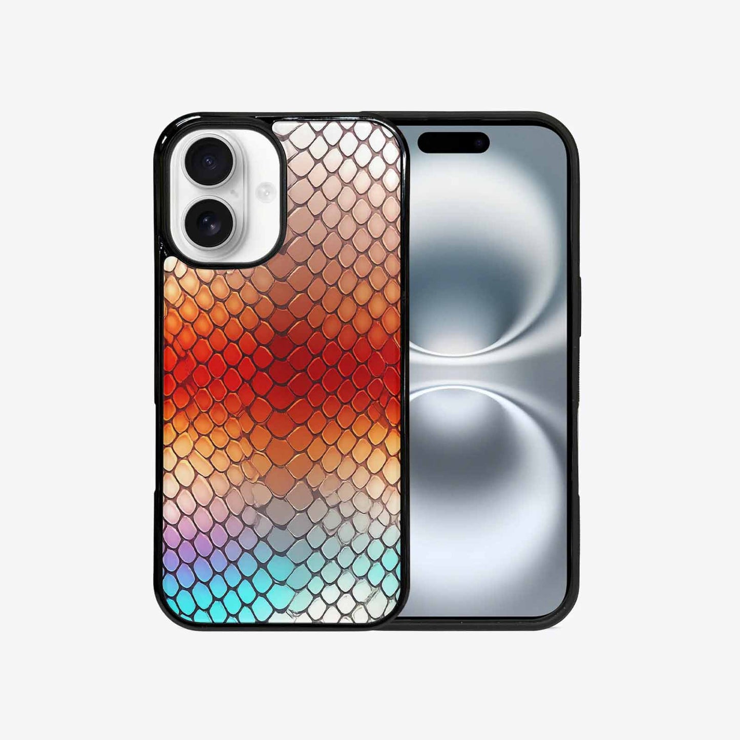 iPhone 16 Case — Dark Snake Print Custom, Custom Made Phone Cover