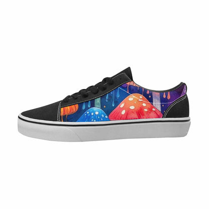 MEN'S Mushrooms Canvas Wearable Art Dreamcore Limited Edition Sneakers