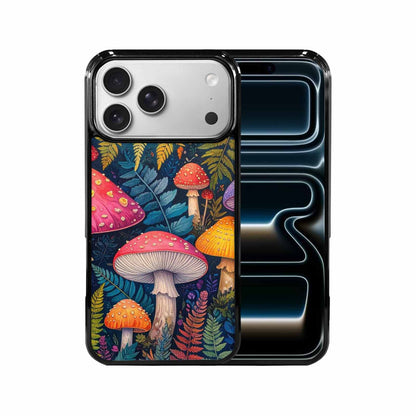 iPhone 17 Pro Max Case — Mushrooms Botanicalmushrooms P T7m Floral, Custom Print Case Cover