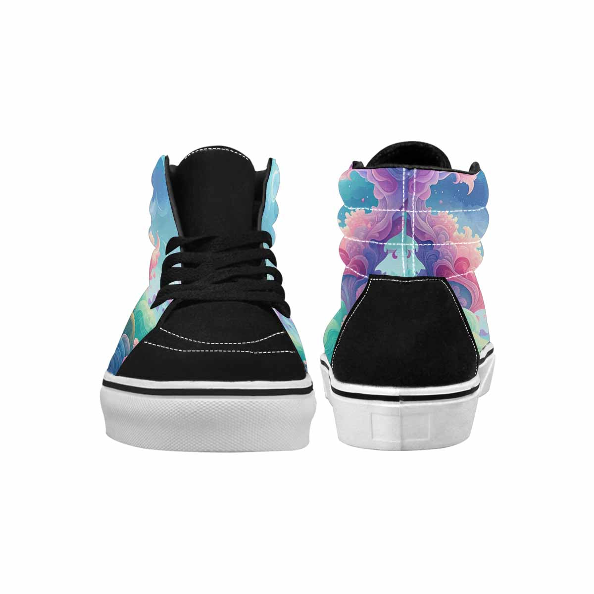 MEN'S Surrealist Dreamscape High Top Canvas Dreamcore Custom Sneakers