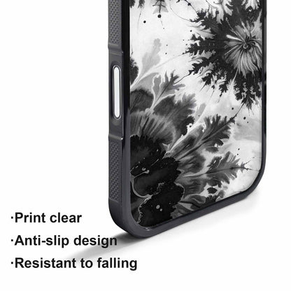iPhone 17 Air Case — Tie Dye Acid Wash Black Tie, Custom Designed Case Cover