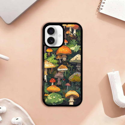 iPhone 17 Case — Mushrooms Camomushrooms Patter Kfe Camo, Original Design Phone Case