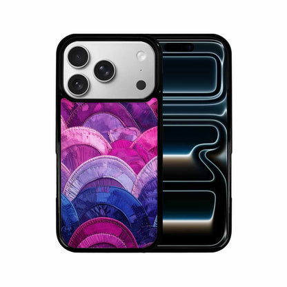 iPhone 17 Pro Case — Vivid Camo Bisexual Pride Camo, Custom Print Case Cover