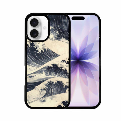 iPhone 17 Case — Vintage Americana Wave Retro Vintage, Custom Printed Phone Case