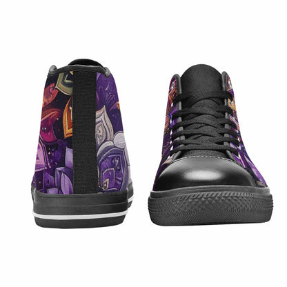 MEN'S Mandala High Top Canvas Y2K Sneakers