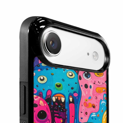 iPhone 17 Air Case — Melting Aliens Pattern Hundreds Of Alien, Original Design Phone Case