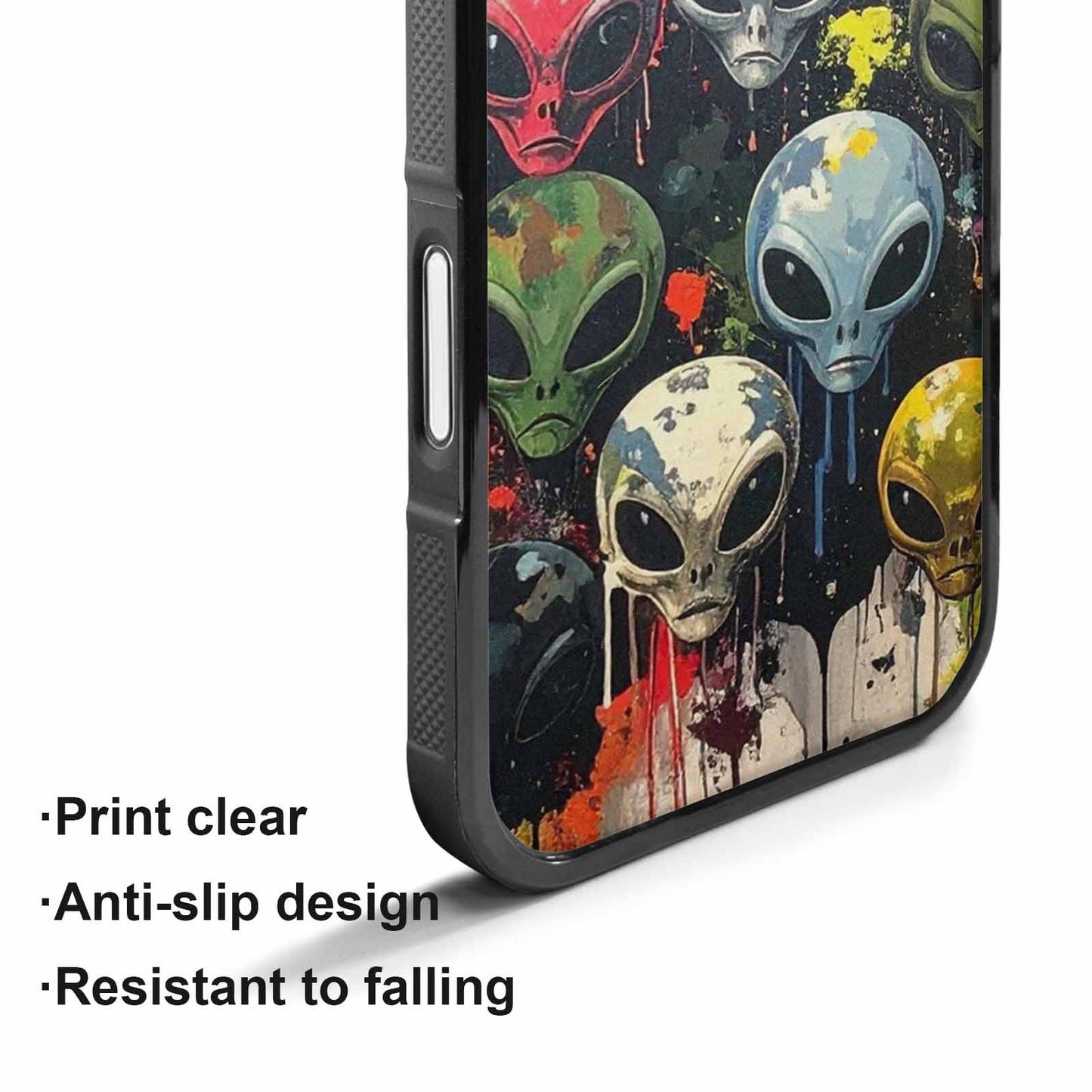 iPhone 17 Case — Aliens Camo Aliens Alien Scifi, Custom Print Case Cover