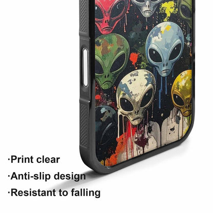 iPhone 17 Case — Aliens Camo Aliens Alien Scifi, Custom Print Case Cover