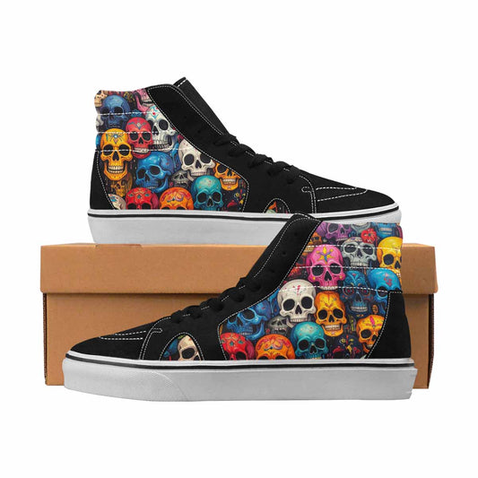 MEN'S Skulls High Top Canvas Boutique Dreamcore Shoes