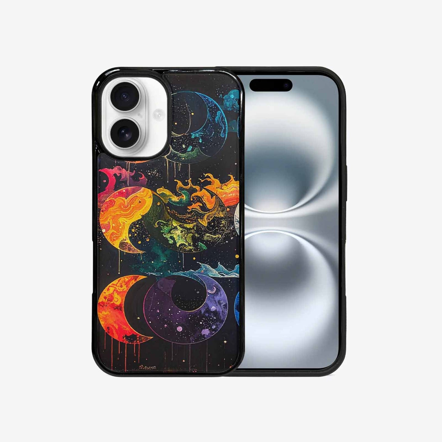 iPhone 16 Case — Yin Yang Yin And Yang Symbol, Custom Printed Phone Case