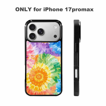 iPhone 17 Pro Max Case — Small Tie Dye Swirl Tie Dye, Unique Phone Case Design