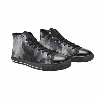 WOMEN'S Tie Dye - High Top Canvas Grunge Custom Sneakers