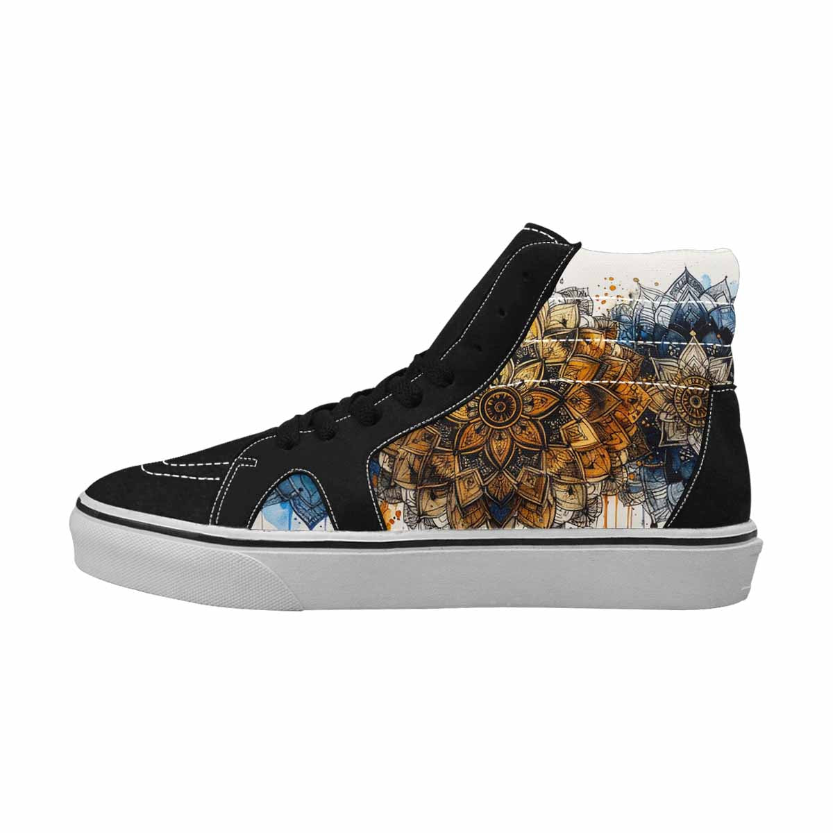 MEN'S Mandala Medallion High Top Canvas Surreal Shoes