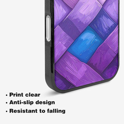 iPhone 16 Plus Case — Bisexual Flag Color Theme Small Rainbow, Personalized Phone Case