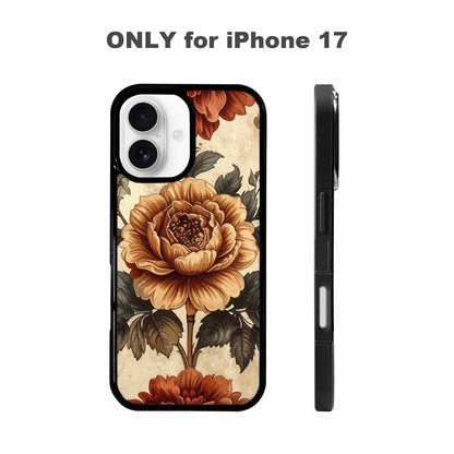 iPhone 17 Case — Vintage Botanical Art Pattern Floral, Custom Print Case Cover