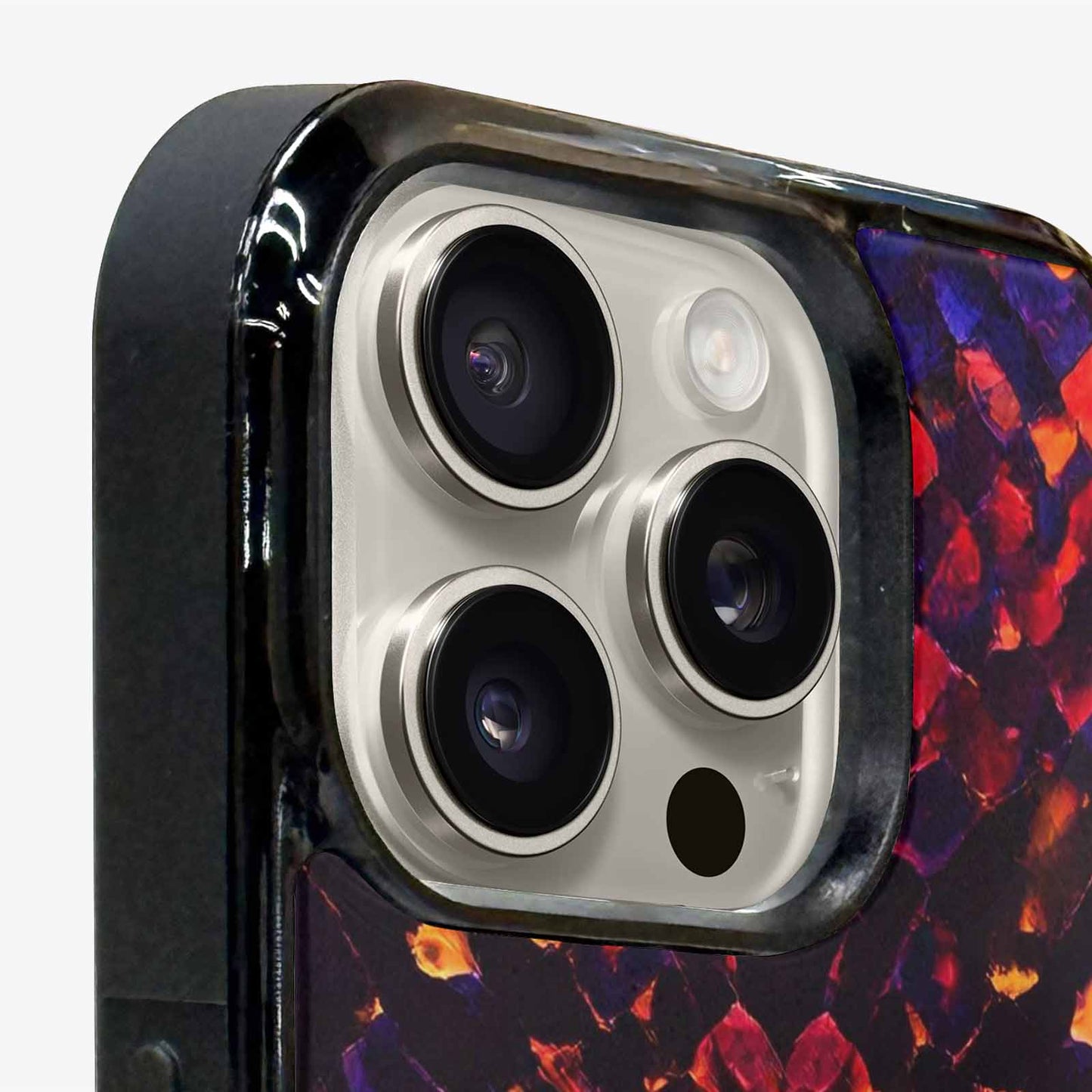 iPhone 16 Pro Max Case — Dark Snake Print, Unique Phone Case Design