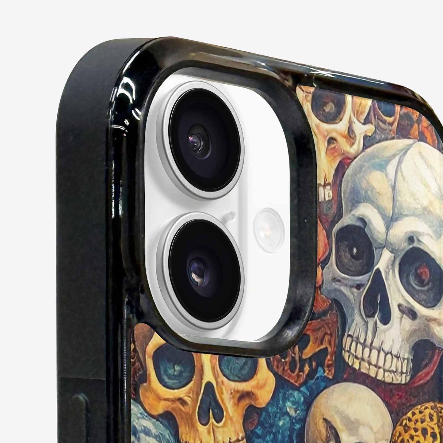 iPhone 16 Case — Skulls Animal Printskulls Patt 0h1, Custom Print Case Cover