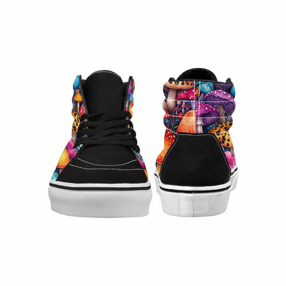MEN'S Mushrooms High Top Canvas Dreamlike Custom Shoes