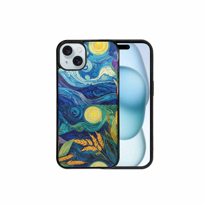 iPhone 15 Plus Case — Blend All Versions Together Melting Together, Custom Printed Phone Case