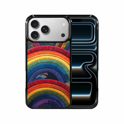 iPhone 17 Pro Max Case — Vivid Camo Rainbow Camo, Custom Art Phone Cover