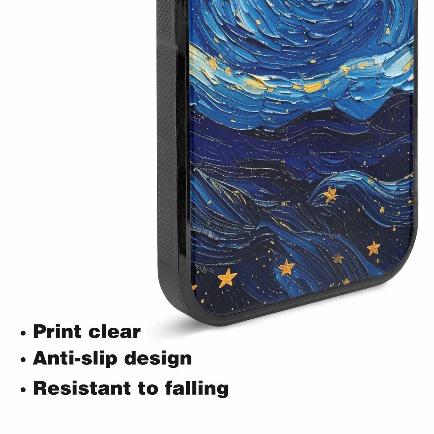 iPhone 15 Plus Case — Starry Night Galaxy Custom Personalized Phone, Custom Printed Phone Case